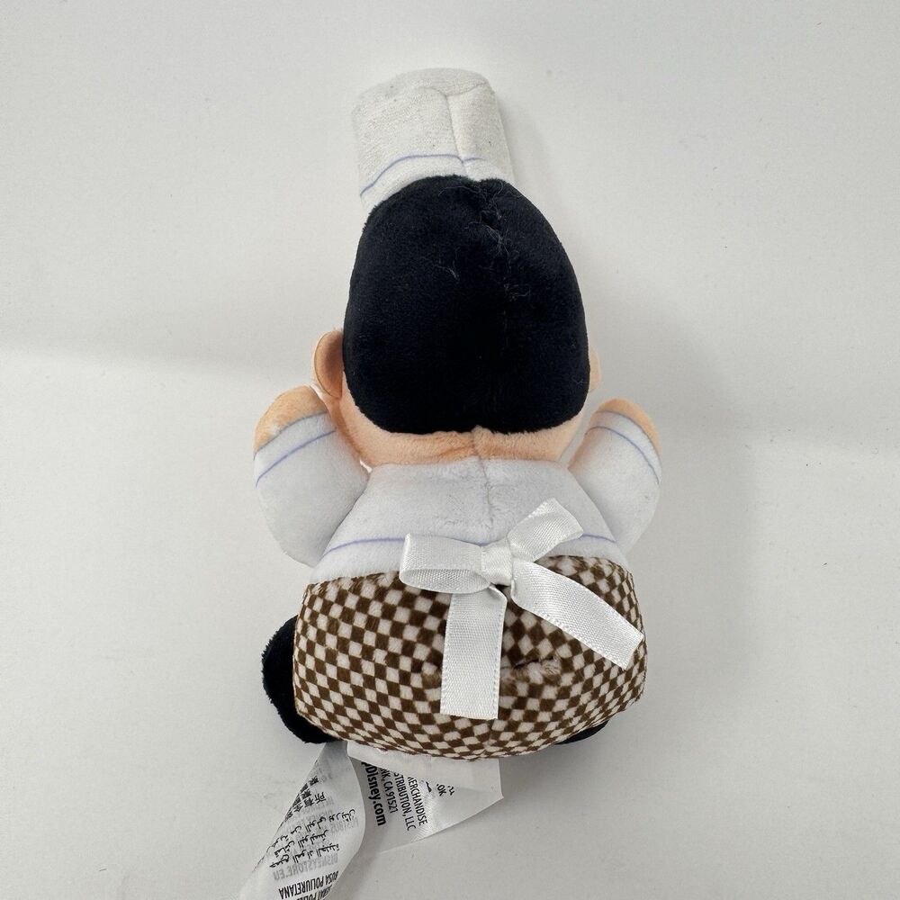 Disney Parks Wishables Plush Remy's Ratatouille Adventure Series Chef Gusteau 6” - Picture 2 of 6